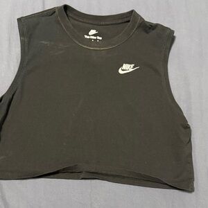 Nike Women's Classic Black Crop Top
